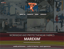 Tablet Screenshot of marexim.cz